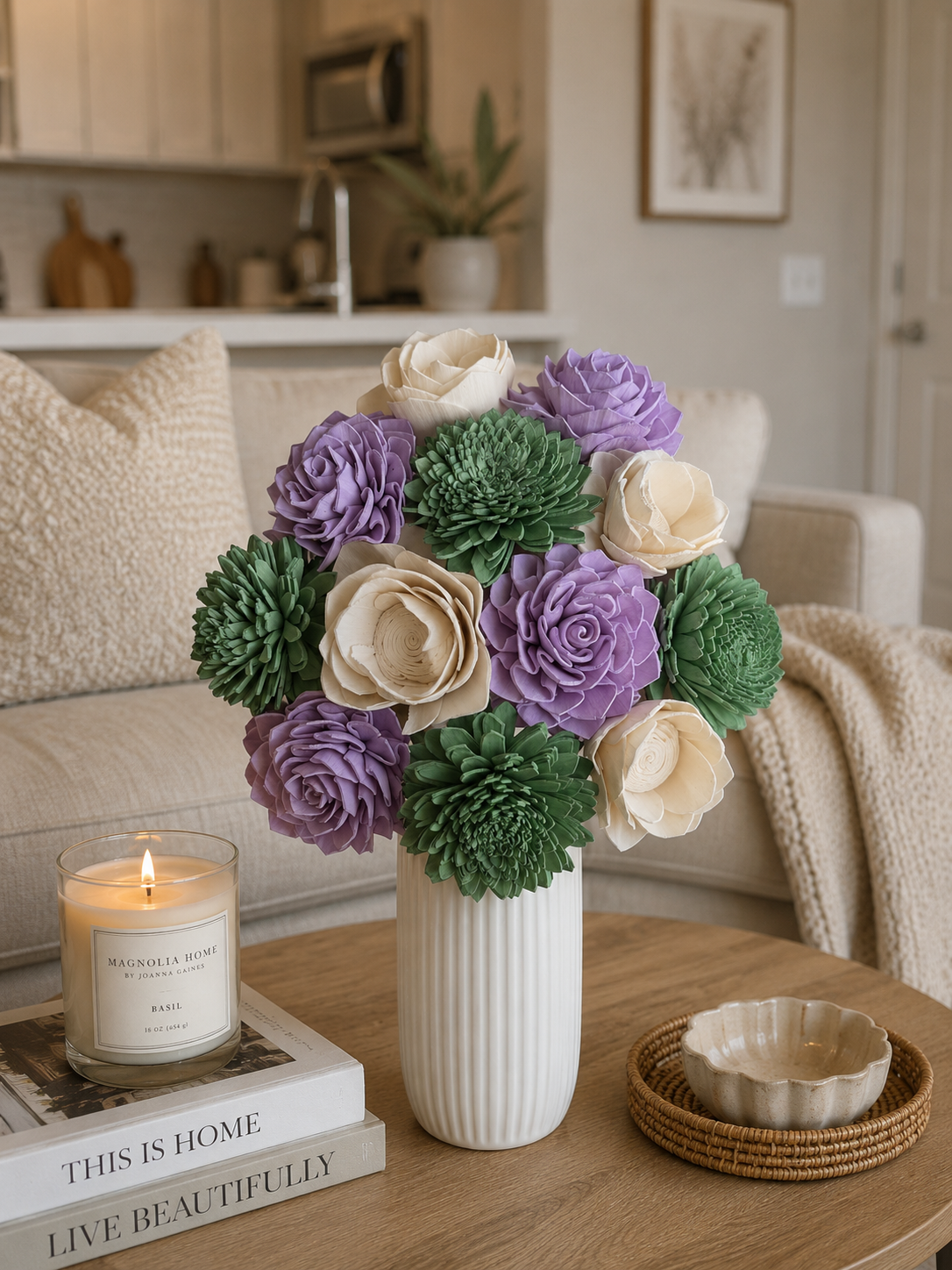 Amethyst Bloom Wood Flowers