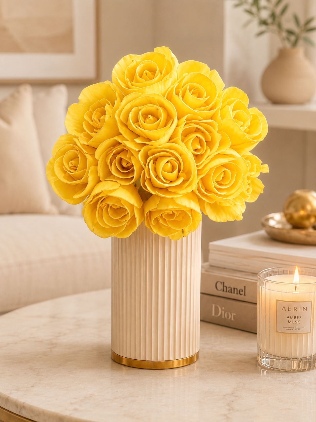 Happy Days Rose Wood Flowers