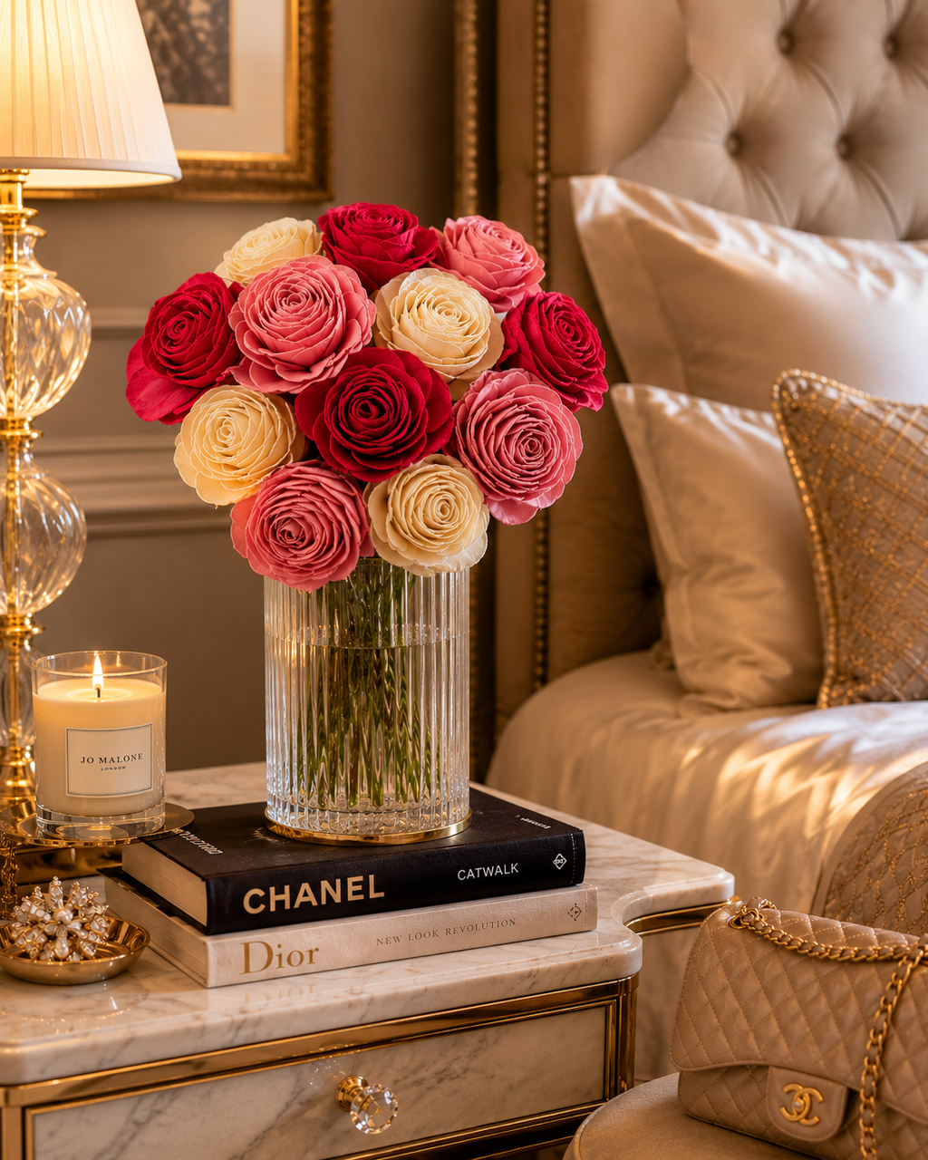 Belle Amour Wood Flowers