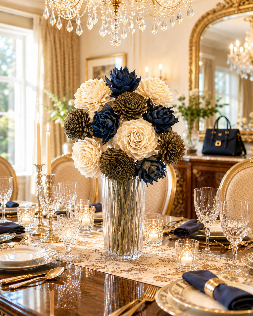 Sapphire Estate Wood Flowers