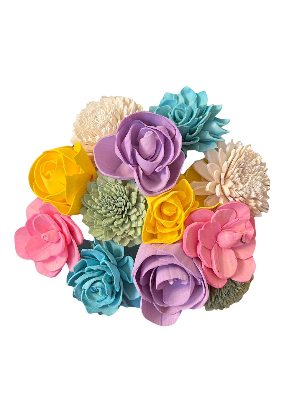 Pixie Petals Wood Flowers