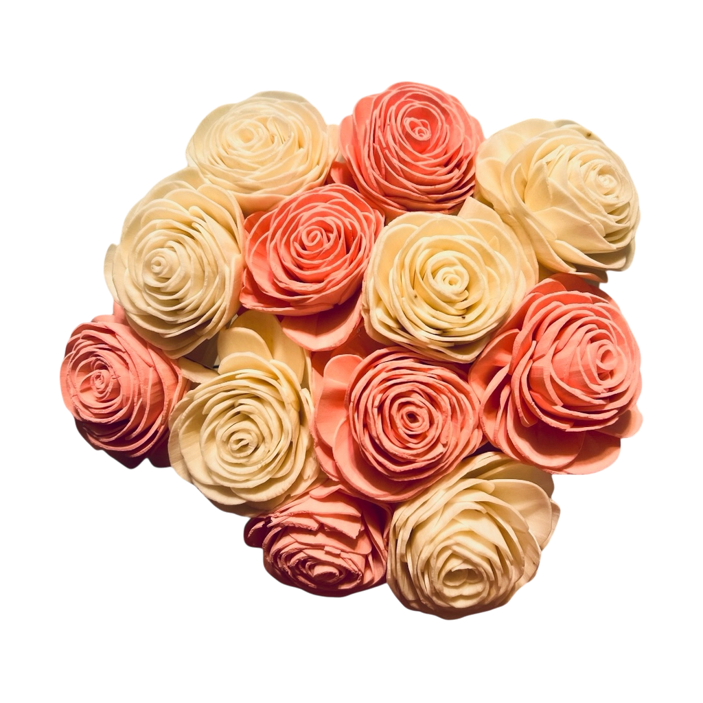 Cottage Rose Wood Flowers