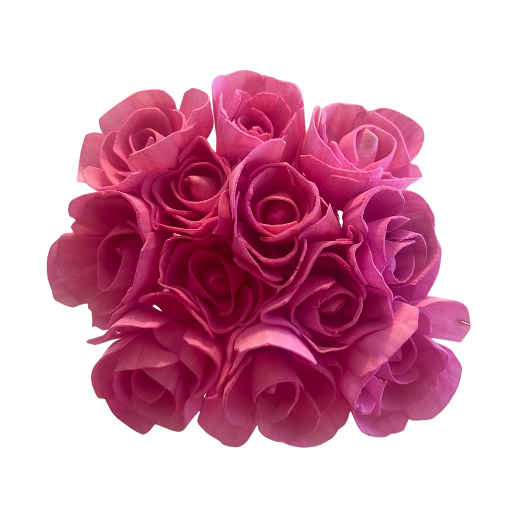 Pink Opulence Rose Wood Flowers